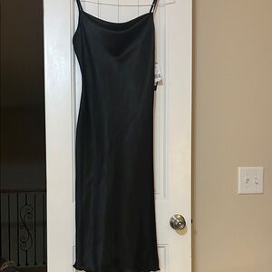 Bebe Shimmering Black Dress
